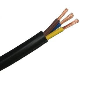 Cutix 3-Core 2.5mm Round Flex Cable