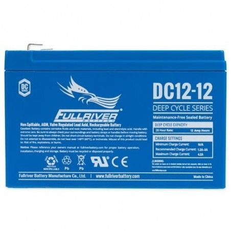 Fullriver 12v/12AH Deep cycle Battery